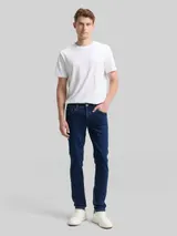 TOM TAILOR Herren TTTROY SLIM Jeans mit Stretch, blau, Uni – Bild 4