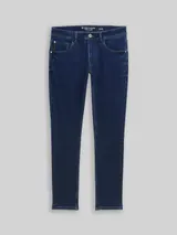 TOM TAILOR Herren TTTROY SLIM Jeans mit Stretch, blau, Uni – Bild 3