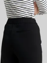 TOM TAILOR Damen TTMIA STRAIGHT Hose, schwarz, Uni – Bild 6