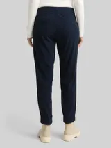 TOM TAILOR Damen Loose Slim Cordhose, blau, Uni – Bild 5