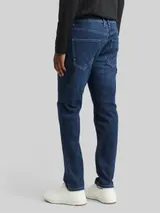 TOM TAILOR DENIM Herren TTBRYDEN TAPERED Jeans mit Stretch, blau, Uni – Bild 5