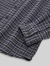 TOM TAILOR Jungen Regular Fit Hemd mit Karomuster, lila, Kariert – Bild 4
