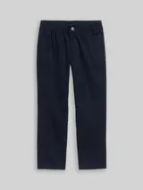 TOM TAILOR Jungen Slim Chino Hose mit Stretch, blau, Uni – Bild 3