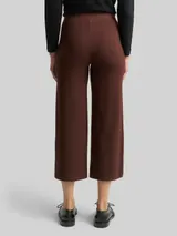 TOM TAILOR Damen Culotte Strickhose, braun, Meliert – Bild 5