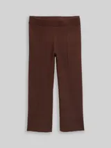 TOM TAILOR Damen Culotte Strickhose, braun, Meliert – Bild 3