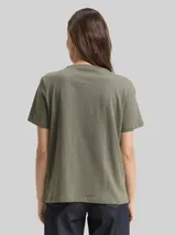 TOM TAILOR Damen T-Shirt mit Print, grün, Uni – Bild 5
