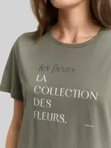 TOM TAILOR Damen T-Shirt mit Print, grün, Uni – Bild 6