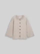 TOM TAILOR Damen Loose Fit Cardigan, grau, Meliert – Bild 3