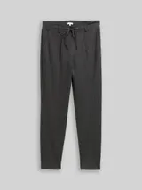 TOM TAILOR Damen Loose Fit Hose mit Nadelstreifen, grau, Nadelstreifen – Bild 3