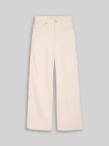 TOM TAILOR DENIM Damen TTLINOU WIDE High Waist Jeans, weiß, Uni – Bild 3