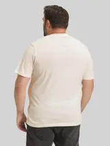 TOM TAILOR Herren Plus Size - T-Shirt mit Fotoprint, braun, Print – Bild 5