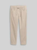 TOM TAILOR Damen Tapered Relaxed Cordhose, grau, Uni – Bild 3