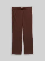 TOM TAILOR Damen Plus Size - Straight Hose, braun, Uni – Bild 3