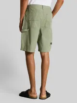 TOM TAILOR DENIM Herren TTLOOSE Carpenter-Shorts, grün, Uni – Bild 5