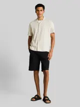 TOM TAILOR DENIM Herren TTLOOSE Carpenter-Shorts, schwarz, Uni – Bild 4
