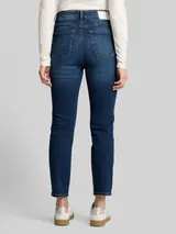 TOM TAILOR DENIM Damen TTLOTTE SLIM Jeans, blau, Uni – Bild 5