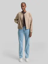 TOM TAILOR DENIM Damen TTELLA STRAIGHT Jeans, blau, Uni – Bild 4
