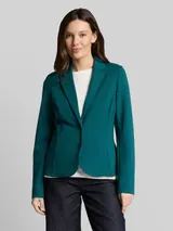 TOM TAILOR Damen Slim Fit Blazer mit Eingriffstaschen, grün, Uni – Bild 4