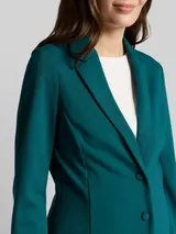 TOM TAILOR Damen Slim Fit Blazer mit Eingriffstaschen, grün, Uni – Bild 6