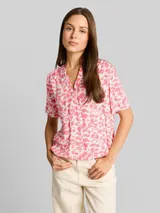 TOM TAILOR Damen Bluse mit Muster, rosa, Gemustert – Bild 4