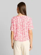 TOM TAILOR Damen Bluse mit Muster, rosa, Gemustert – Bild 5