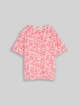 TOM TAILOR Damen Bluse mit Muster, rosa, Gemustert – Bild 3