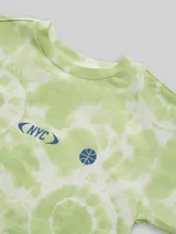 TOM TAILOR Jungen Oversize Tie-Dye T-Shirt, grün, Farbverlauf – Bild 4