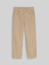 TOM TAILOR Jungen Baggy Hose im Utility-Look, braun, Uni – Bild 3