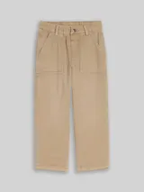 TOM TAILOR Jungen Loose Fit Hose im Utility-Look, braun, Uni – Bild 3