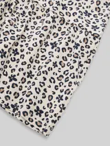 TOM TAILOR Mädchen Mini-Kleid mit Leo-Muster, weiß, Animalprint – Bild 4