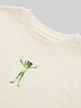TOM TAILOR Jungen Oversize T-Shirt mit Foto-Print auf der Rückseite, weiß, Uni – Bild 4