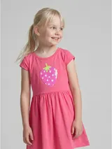 TOM TAILOR Mädchen Mini-Kleid mit Wendepailletten, rosa, Uni – Bild 4