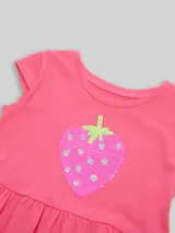 TOM TAILOR Mädchen Mini-Kleid mit Wendepailletten, rosa, Uni – Bild 6