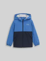 TOM TAILOR Jungen Windbreaker mit Reflektoren, blau, Uni – Bild 3