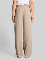 TOM TAILOR Damen Loose Wide Fit Hose, grau, Uni – Bild 5