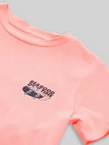 TOM TAILOR Jungen T-Shirt mit Print, rosa, Uni – Bild 4