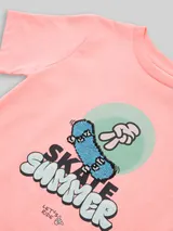 TOM TAILOR Jungen T-Shirt mit Wendepailletten, rosa, Uni – Bild 4