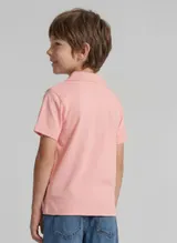 TOM TAILOR Jungen Heavy-Jersey Poloshirt mit Brusttasche, rosa, Uni – Bild 5