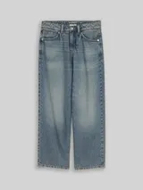 TOM TAILOR Jungen Baggy Jeans, blau, Uni – Bild 3