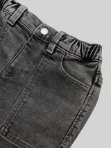 TOM TAILOR Jungen Baggy Jeans, grau, Uni – Bild 4