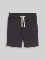 TOM TAILOR Jungen Loose Fit Shorts mit Kordel, grau, Uni – Bild 3