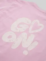 TOM TAILOR Mädchen Oversize T-Shirt mit Rückenprint, rosa, Uni – Bild 4