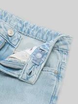 TOM TAILOR Mädchen Wide Leg Jeans mit Turn-up, blau, Uni – Bild 4
