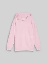 TOM TAILOR Mädchen Oversize Hoodie Sweatshirt mit Rückenprint, rosa, Uni – Bild 3