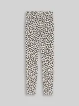 TOM TAILOR Mädchen Leggings mit Leo-Muster, weiß, Animalprint – Bild 3