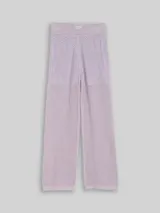TOM TAILOR Mädchen Wide Leg Strickhose, lila, Uni – Bild 3