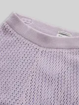 TOM TAILOR Mädchen Wide Leg Strickhose, lila, Uni – Bild 6