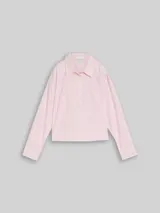 TOM TAILOR Mädchen Boxy Fit Hemdbluse mit Streifenmuster, rosa, Gestreift – Bild 3