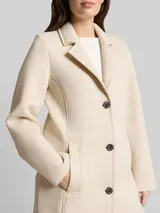 TOM TAILOR Damen Scuba Mantel mit Eingriffstaschen, braun, Uni – Bild 6