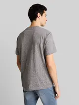 TOM TAILOR Herren T-Shirt mit feinem Streifenmuster, weiß, Gestreift – Bild 5